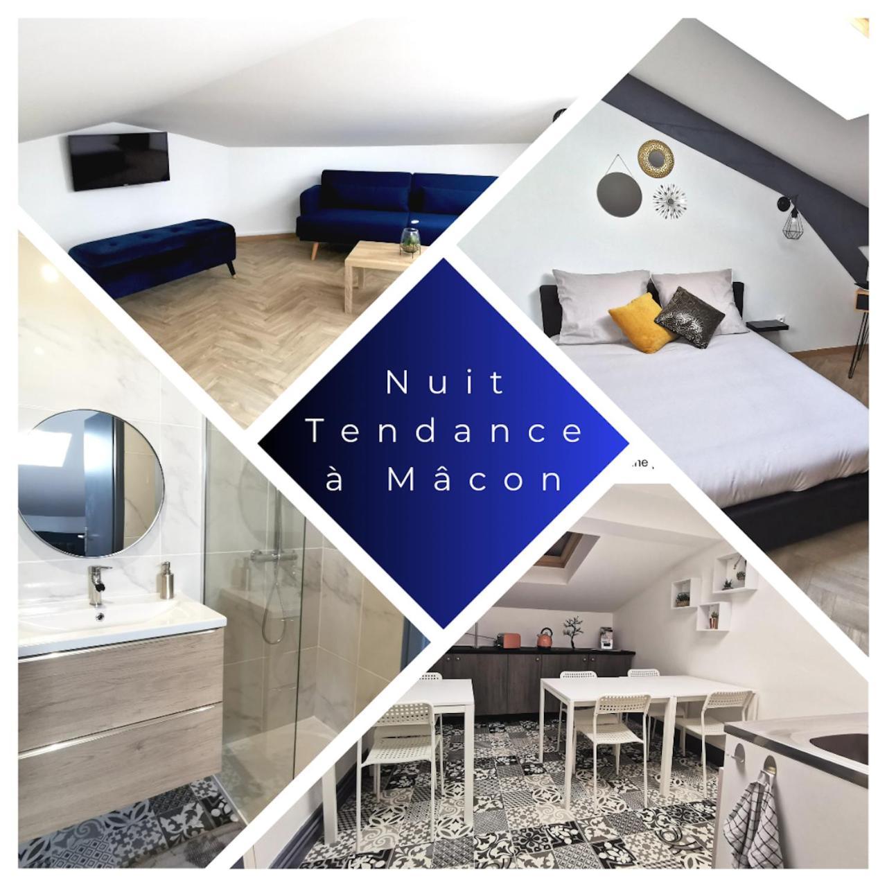 Logement - Nuit Tendance Centre Ville De Macon H Екстер'єр фото