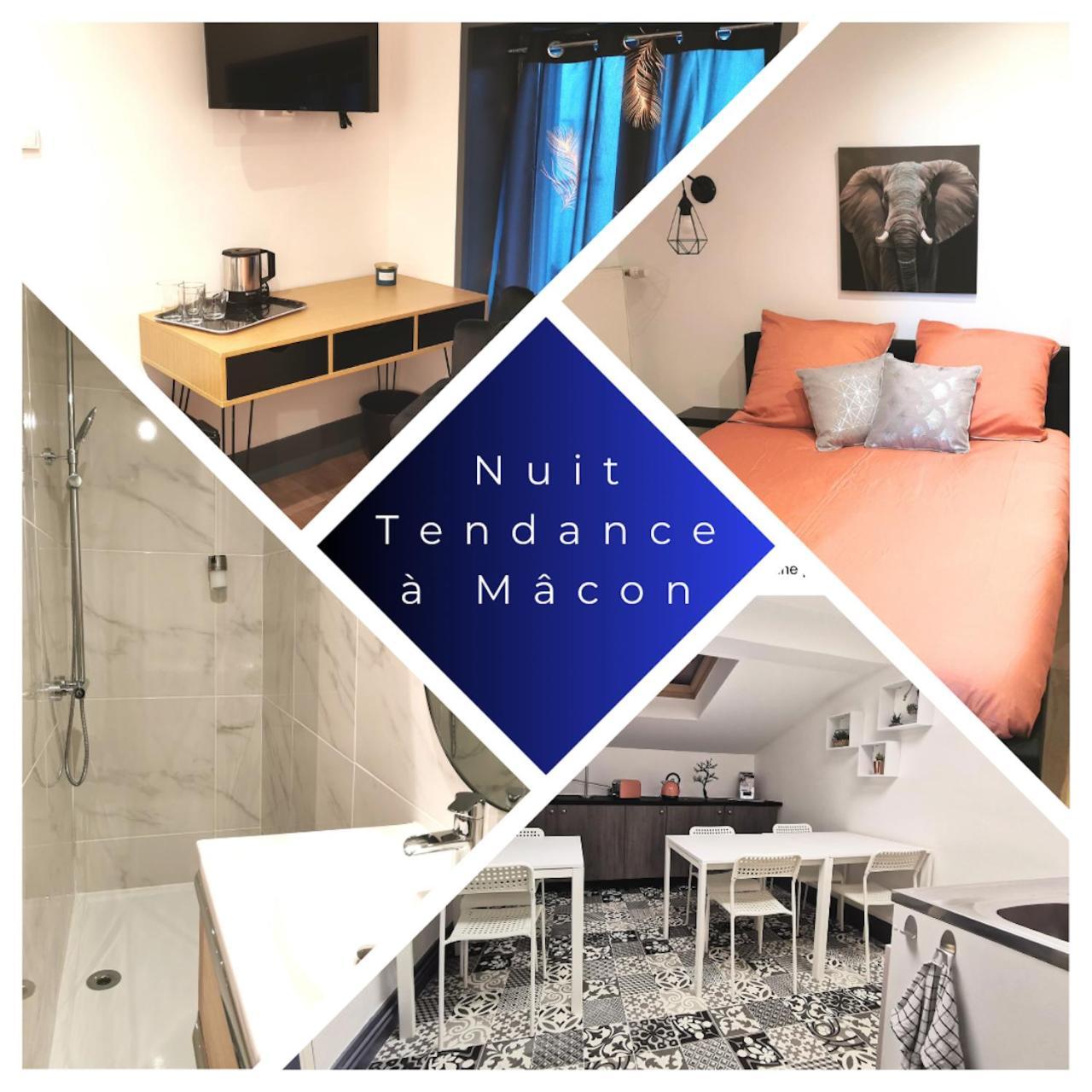 Logement - Nuit Tendance Centre Ville De Macon H Екстер'єр фото