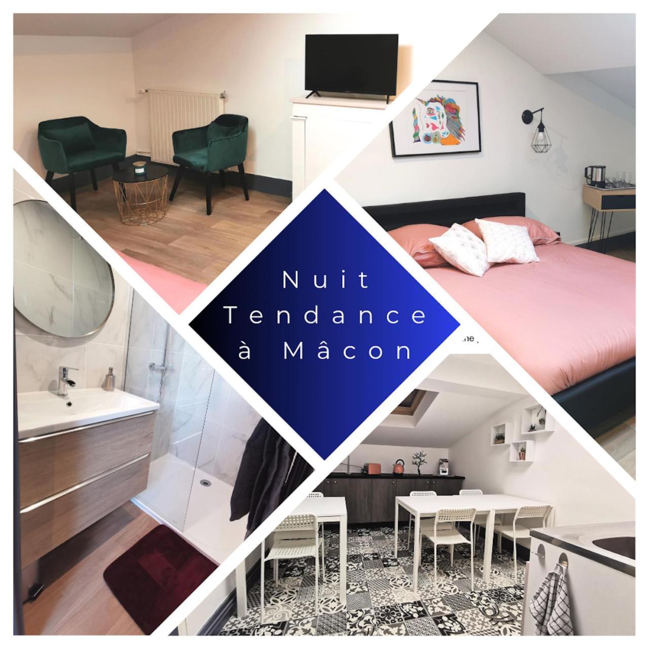 Logement - Nuit Tendance Centre Ville De Macon H Екстер'єр фото