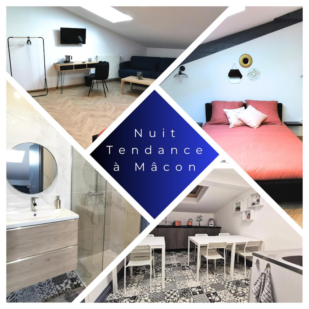 Logement - Nuit Tendance Centre Ville De Macon H Екстер'єр фото